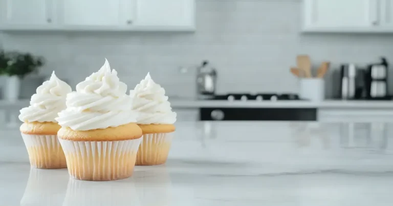 What is the secret to moist cupcakes shown with perfect frosting.