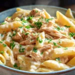 Crockpot Chicken Pasta: The Ultimate Slow Cooker Comfort Meal Crockpot Chicken Pasta slow cooker recipe creamy bowl