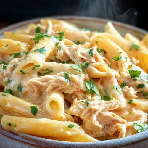 Crockpot Chicken Pasta slow cooker recipe