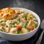 Crockpot Chicken Pot Pie – The Ultimate Comfort Food Made Easy Crockpot Chicken Pot Pie creamy comfort meal in slow cooker