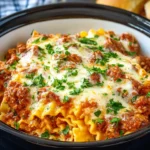 Crockpot Lasagna: The Best Easy Slow Cooker Dinner You’ll Ever Make Crockpot Lasagna slow cooker layers of melted cheese and sauce